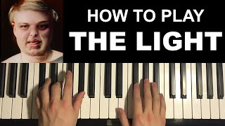 Brockhampton - The Light (Piano Tutorial Lesson)