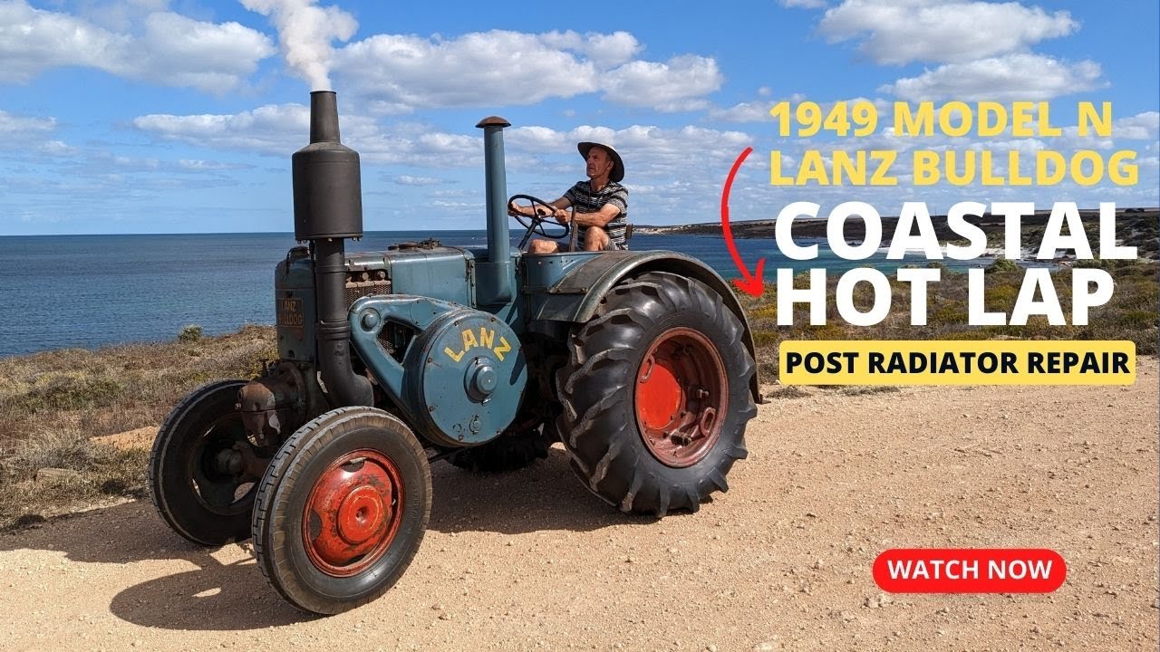 1949 Model N Lanz Bulldog | Coastal Hot Lap Post Radiator Repair