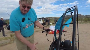 Moment Ground Start with Prop Strap at Full Throttle