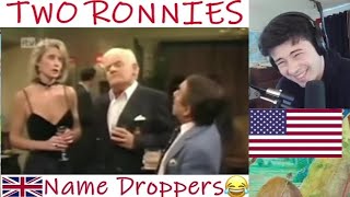 American Reacts Two Ronnies - Name droppers