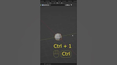 Blender Subdivision secret😈 #blender3d #shorts