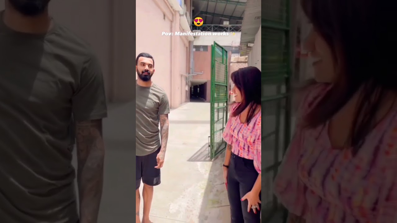 KL Rahul 😍 Meet With Fan Girl Cute 🤗Moment ❤️❤️
