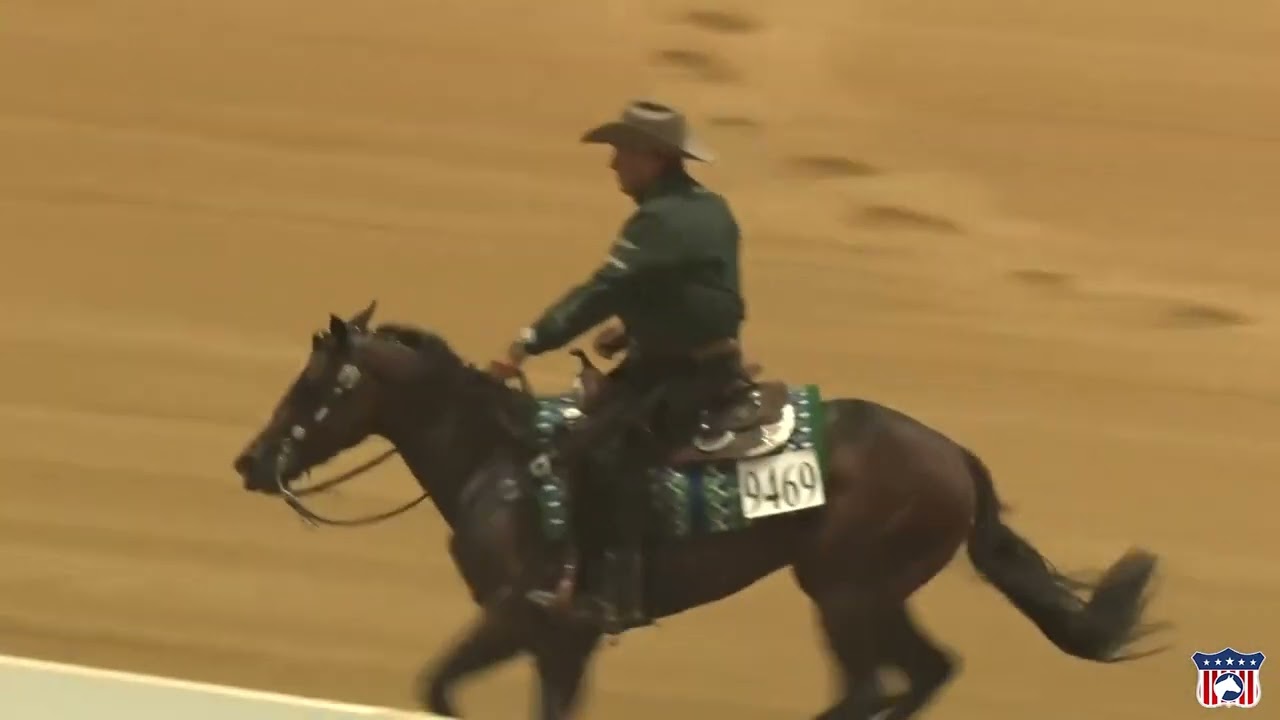 2023 Quarter Horse Congress Open Reining Finals Shawn W Flarida on Ms Sparkling Vintage