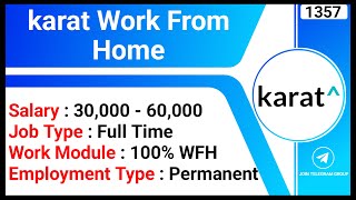 karat Work From Home | Online Job At Home | WFH Job | Content Development Engineer Job screenshot 5