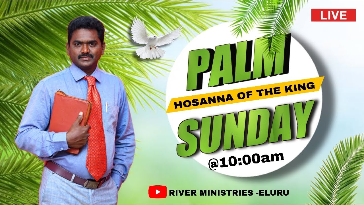 🛑#02-04-2023 #SUNDAY 1st SERVICE #RIVER MINISTRIES #ELURU #LIVE - YouTube