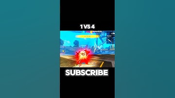 free fire 1vs4 clutch ⚡ cs rank 🌎#rinkujha #1vs4 #clutch #cs #ranked #viral #shorts #shortfeed