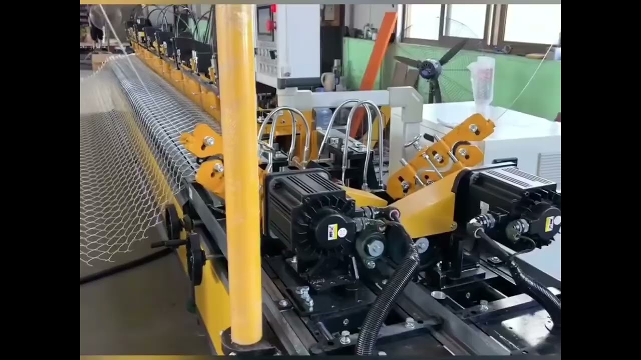 (Double Motor) Chain Link Fence Machine for Sale