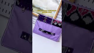 "Ternyata, suvenir kantor bisa jadi statement piece juga! SUMBA Modern Laptop Case with Tenun Accent