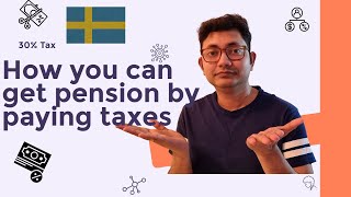 How a tax payer can get pension in Sweden by paying taxes I Average salary for tech jobs in Sweden screenshot 5