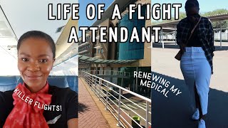 This 4-leg Finished Me, Getting My Medical + Standby Duty | Flight Attendant Life