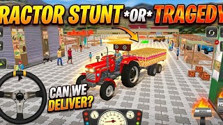 Real Tractor Farming Simulator – Fully Loaded Trolley Delivery! screenshot 4