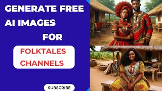 HOW TO GENERATE CAPTIVATING IMAGES WITH FREE AI IMAGE GENERATOR FOR YOUR AFRICAN FOLKTALES CHANNEL