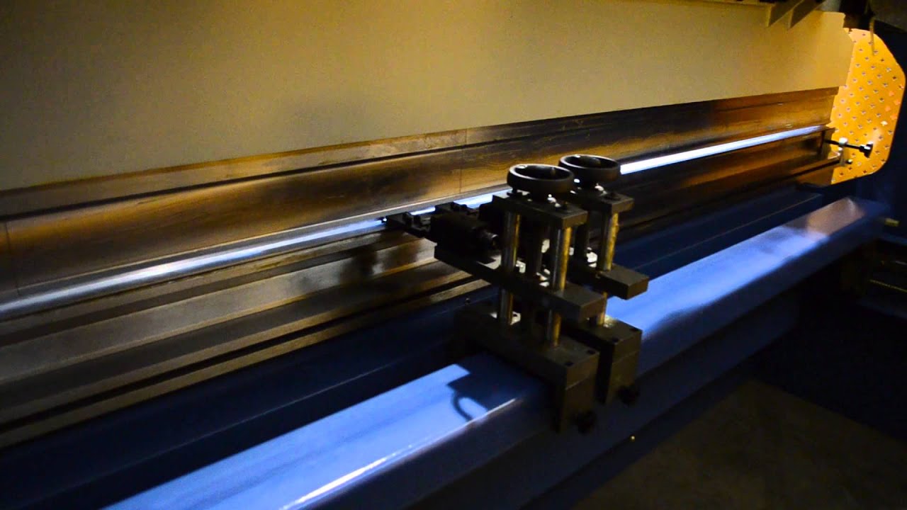 ECCO/ACL Hydraulic Press Brake demonstration YouTube