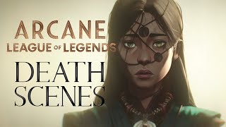 All Death Scenes Of The Minor Characters In Arcane - League Of Legends