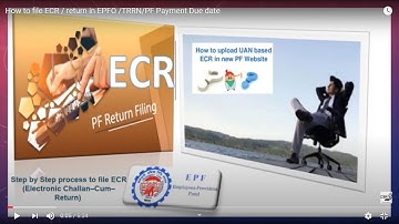 🔺How to file ECR / return in EPFO /TRRN/PF Payment Due date