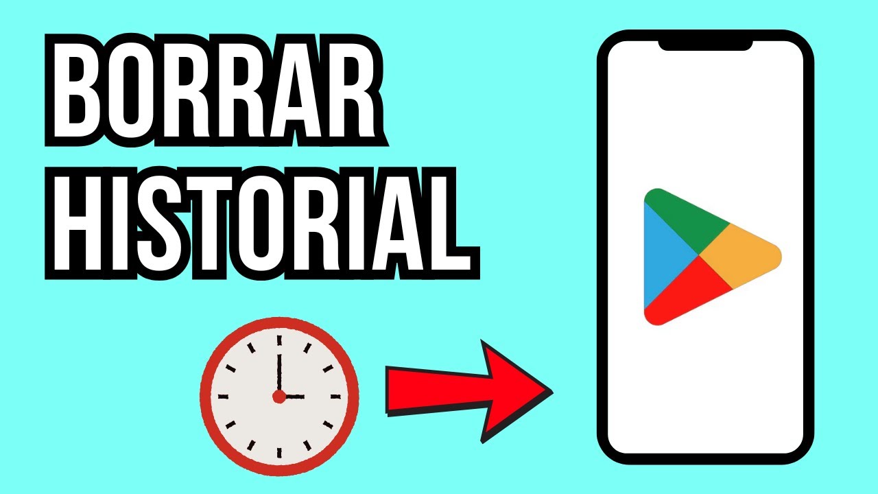 Como BORRAR el HISTORIAL de BÚSQUEDA de GOOGLE PLAY STORE (Fácil y ...