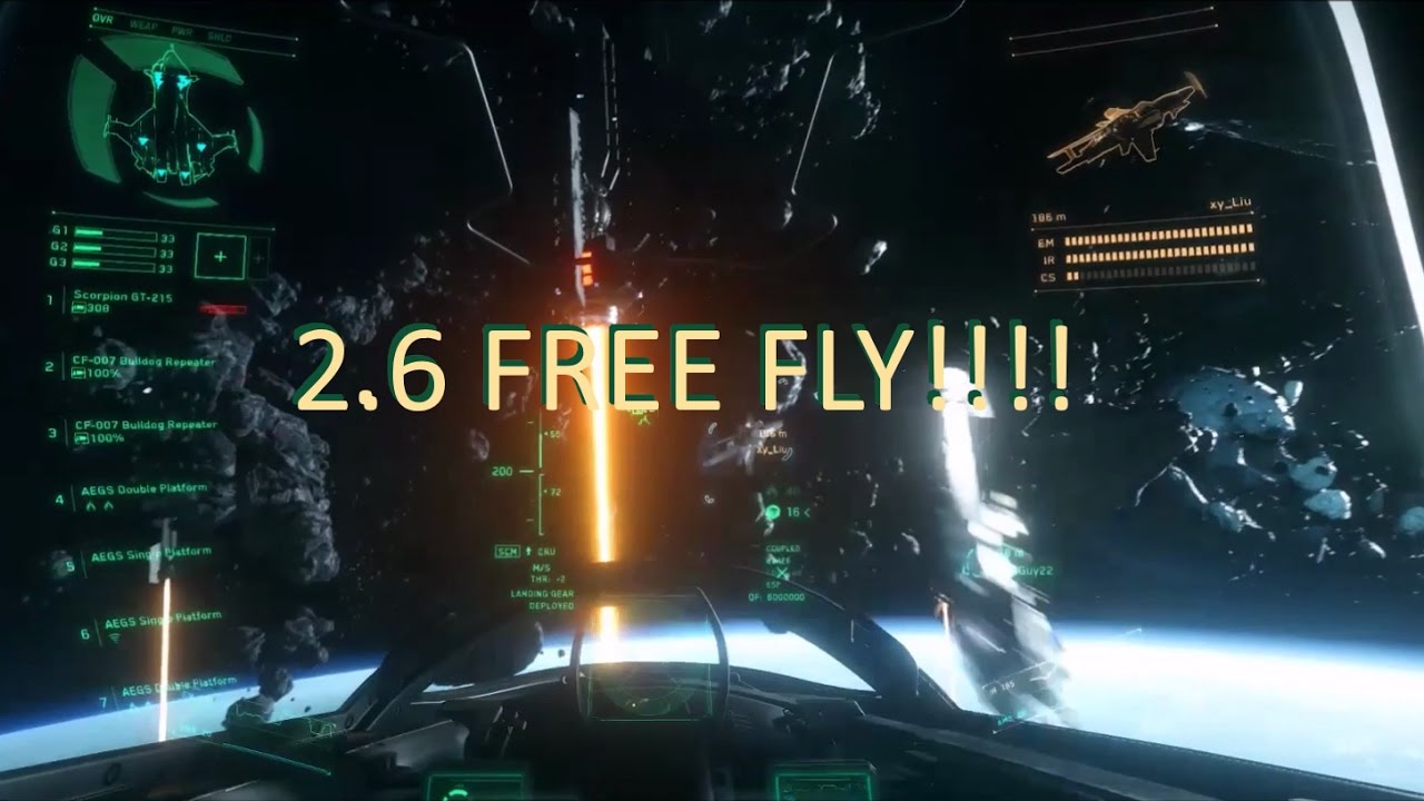 Star Citizen - 2.6 BIG UPDATE FREE FLY