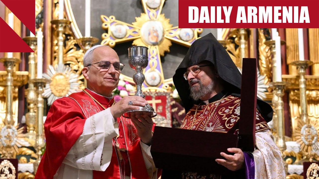 Папа Римский Лев XIV посетил Армянский Патриархат в Стамбуле