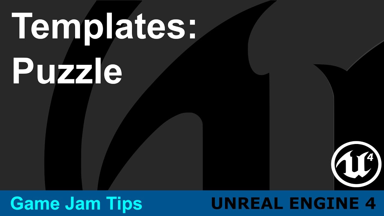 Game Jam Tips and Tricks Puzzle Template YouTube