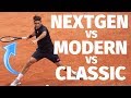 Tennis Forehand - Next Gen vs Modern vs Classic