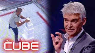 Can This Man Build A Tower Fast Enough To Win £2000 | The Cube