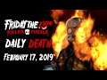 Friday the 13th Daily Death Solution - February 17, 2019 | Gaming Link Media