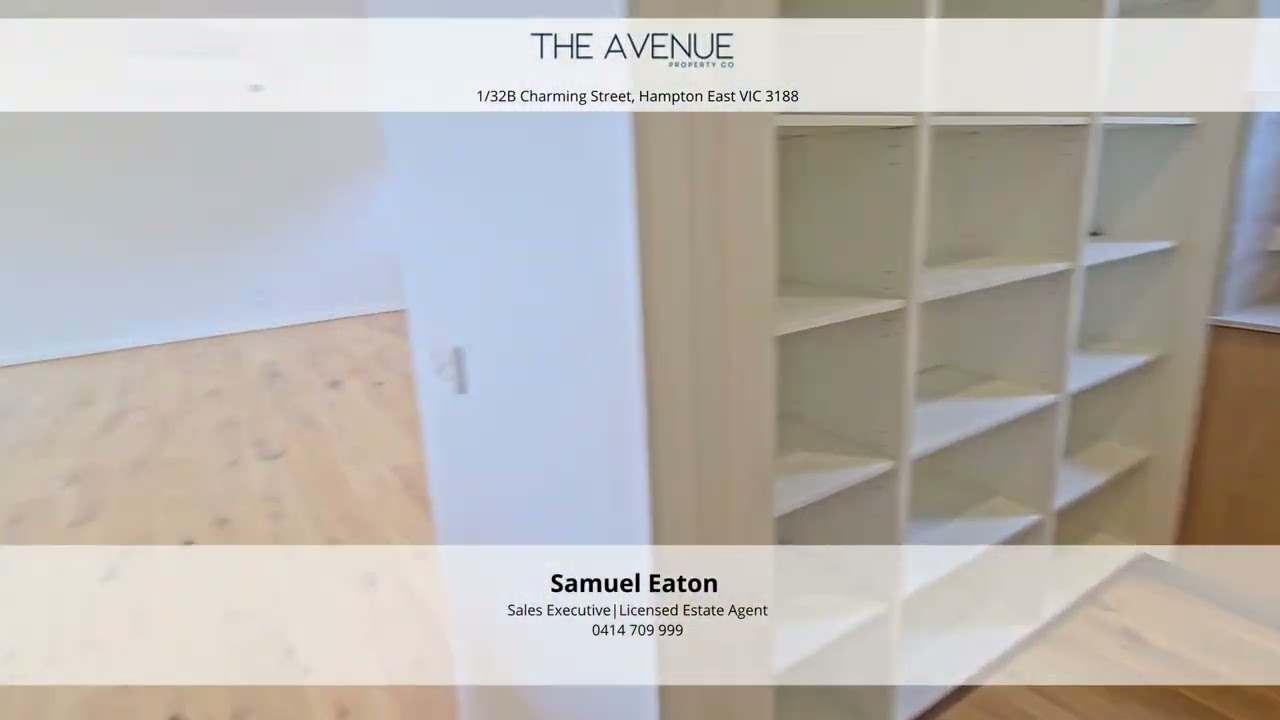 For Sale! 1/32B Charming Street HAMPTON EAST