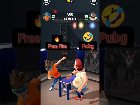 pubg Vs Free Fire 🔥 🔥#shorts