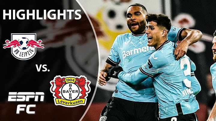 RB Leipzig vs. Bayer Leverkusen | Bundesliga Highlights | ESPN FC