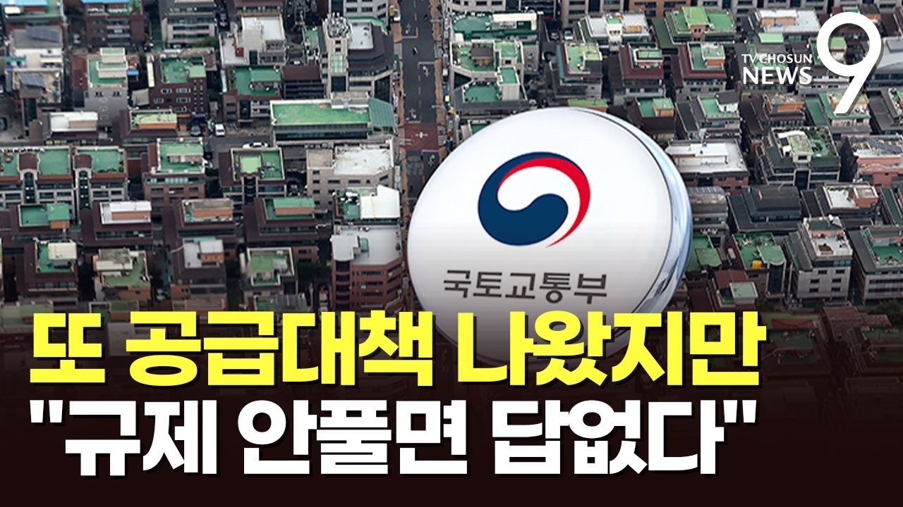 나흘만에 또 비아파트 공급 대책…