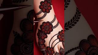mehndi design for front hand|| mehandi design|| easy mehndi design||