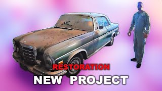 NEW PROJECT! Mercedes-Benz w111 Restoration car