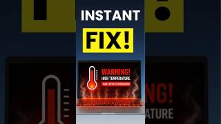 Overheating Laptop? Fix Fast! #shorts