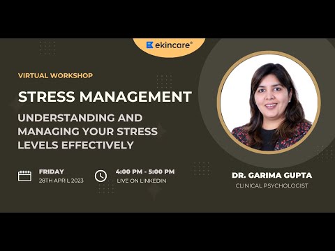 Stress Management: Understanding and Managing Your Stress Levels Effectively