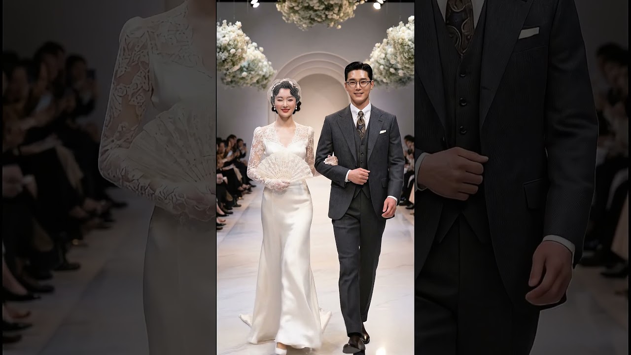 1930s Korea Vintage Wedding: Modern Boy & New Woman 🎩 경성시대 모던 보이 & 신여성 웨딩 런웨이 (1930s) 
