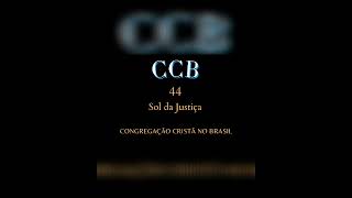 Hino CCB n° 44 - Sol da Justiça (Instrumental Cover) #deus #music#ccb#shorts#piano