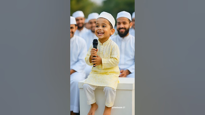 Little Boy's Heartwarming Quran Recitation – A Moment to Remember"