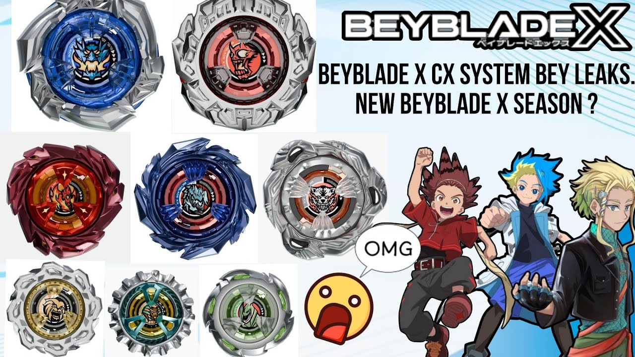 BEYBLADE X (CX SYSTEM BEY LEAKS) NEW BEYBLADE X SEASON ?