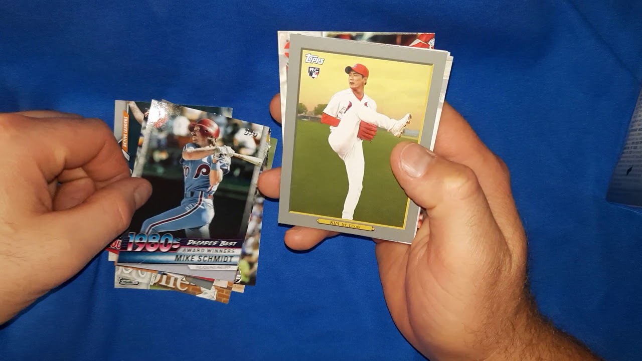 2020 TOPPS UPDATE BASEBALL CARDS Target blaster box opening YouTube
