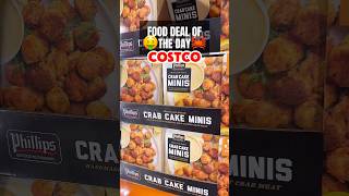 Phillips Mini Crab Cakes 🦀 $4.80 OFF — now $17.99 at Costco! #costcofinds #shorts