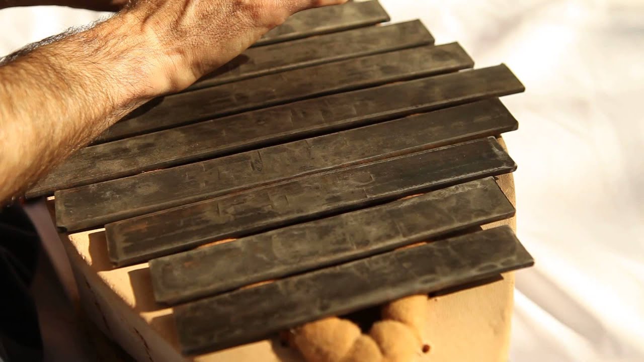 Metallophone with Cermic Sound Box by Hagai Ptashnik YouTube