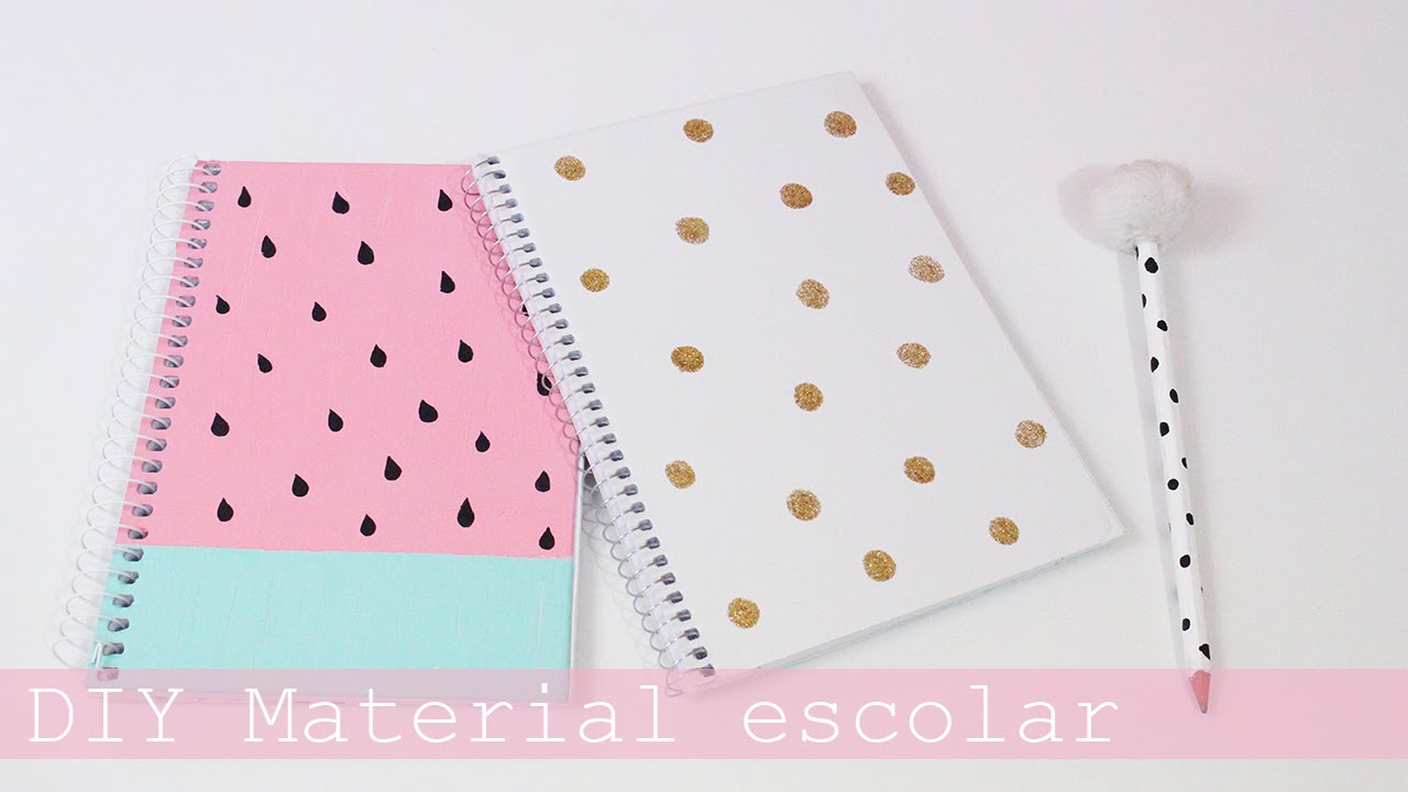 DIY: personalizando o Material escolar