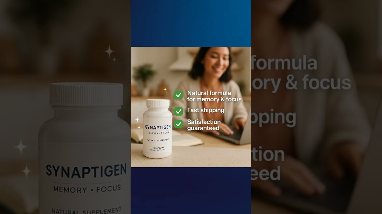Reclaim Your Sharp Mind With Synaptigen