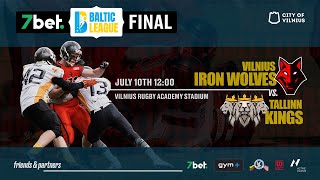 American Football 7Bet Baltic League Final Vilnius Iron Wolves Vs Tallinn Kings