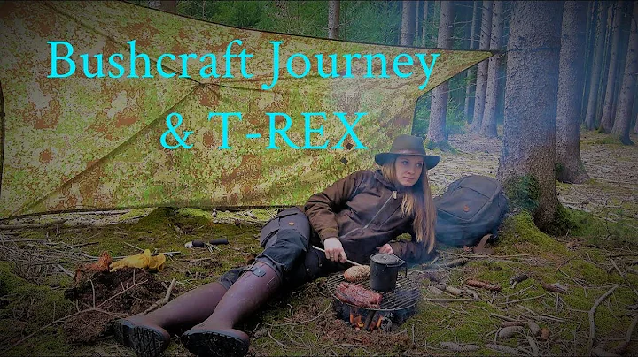Bushcraft journey, Fire, Camp & T- Rex - Vanessa B...