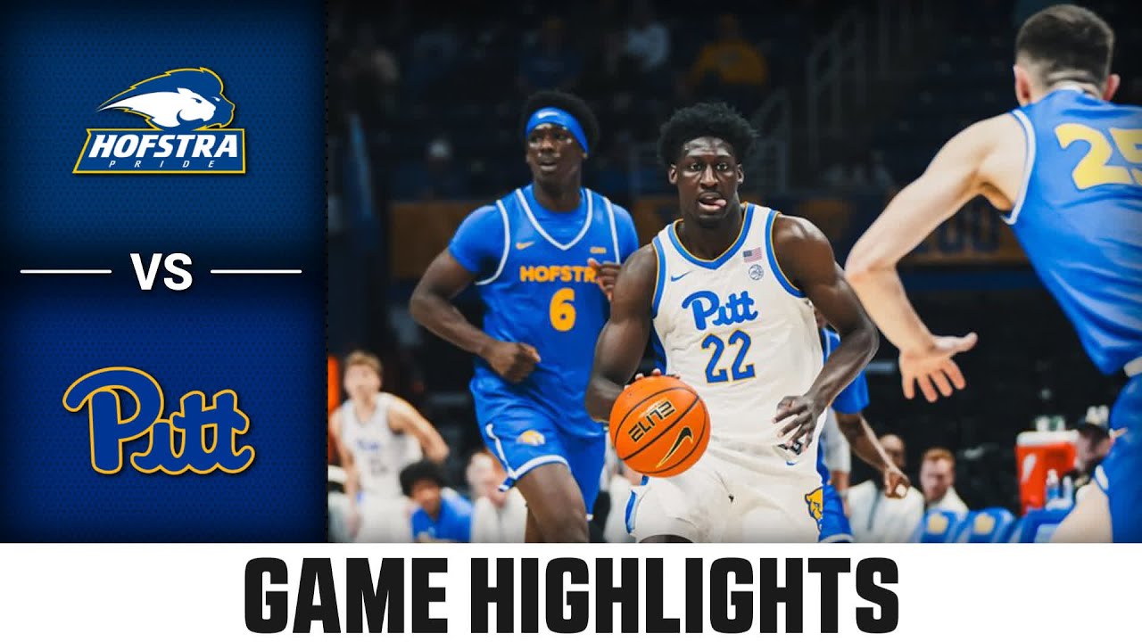 Hofstra vs. Pitt Game Highlights | 2025-26 ACC Men's Basketball