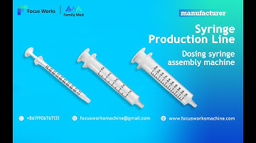 dosing syringe assembly machine