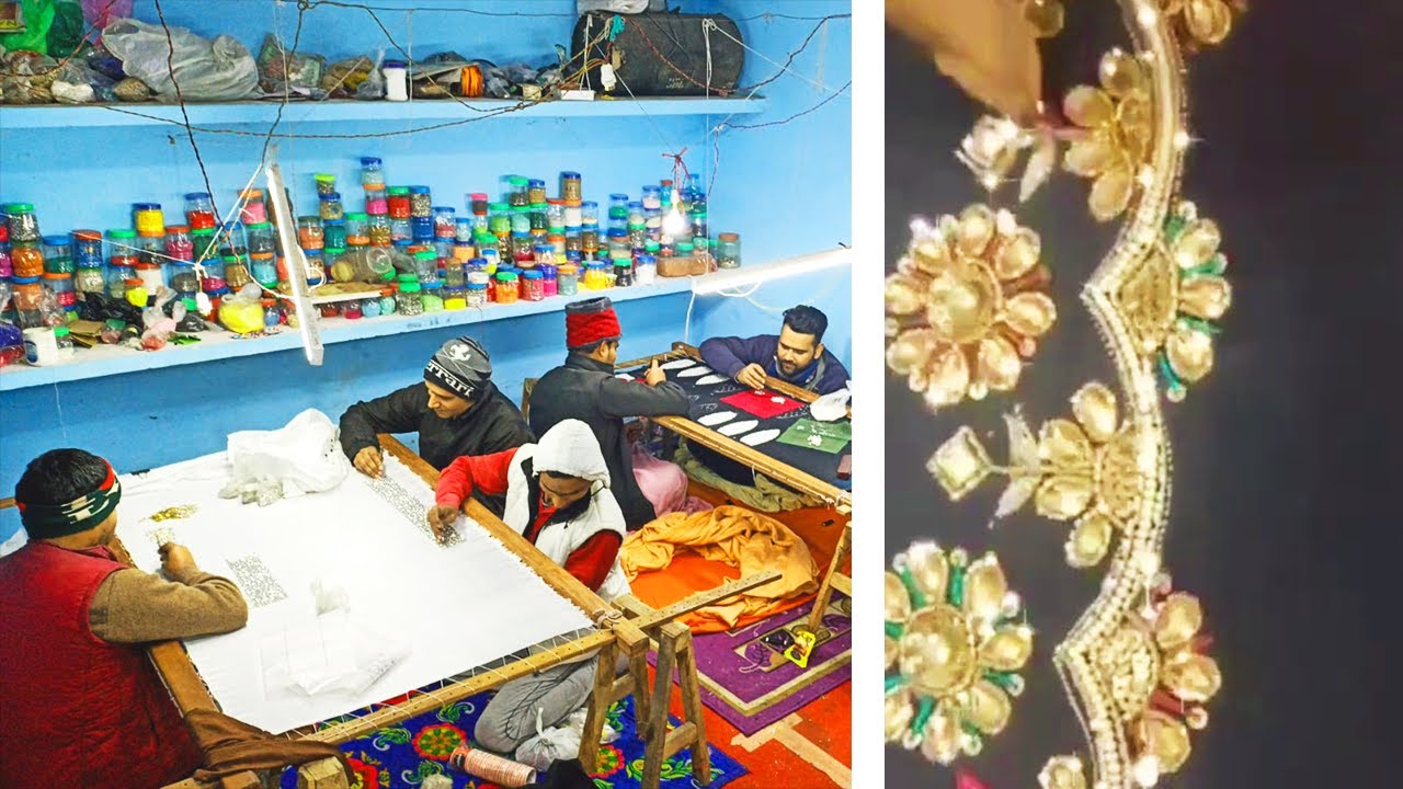 Hand Embroidery Manufacturers in New Delhi || Hand Work Karigar in New Delhi 9899262461