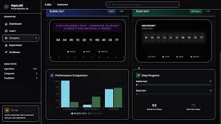 AlgoLabX - AI Integrated Algorithm Visualization lab