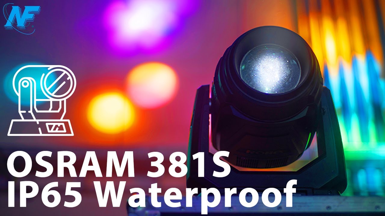 Osram 381W Moving Head Lights Ip65 Waterproof Outdoor Lights Events Stage Lights